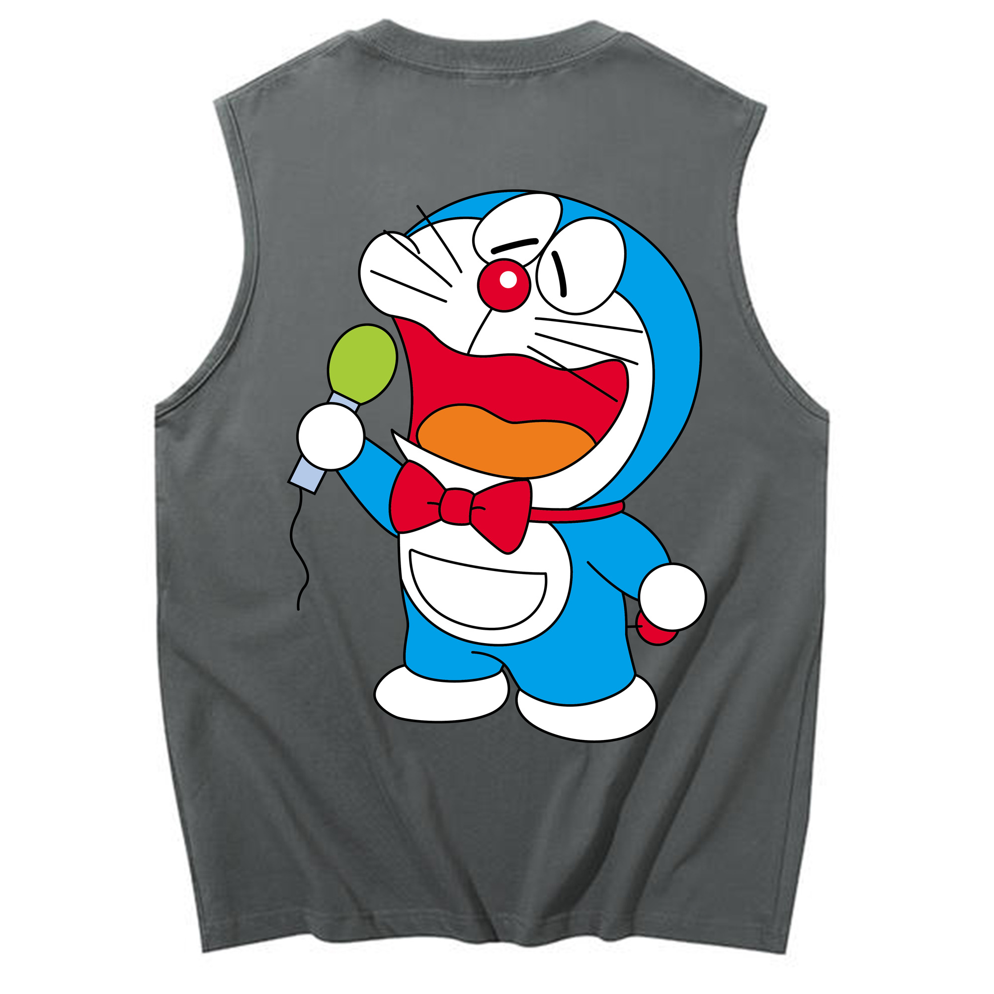 （画像用） ドラえもん Doraemon コットン100％タンクトップ（背面プリント）